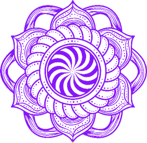  Purple Mandala